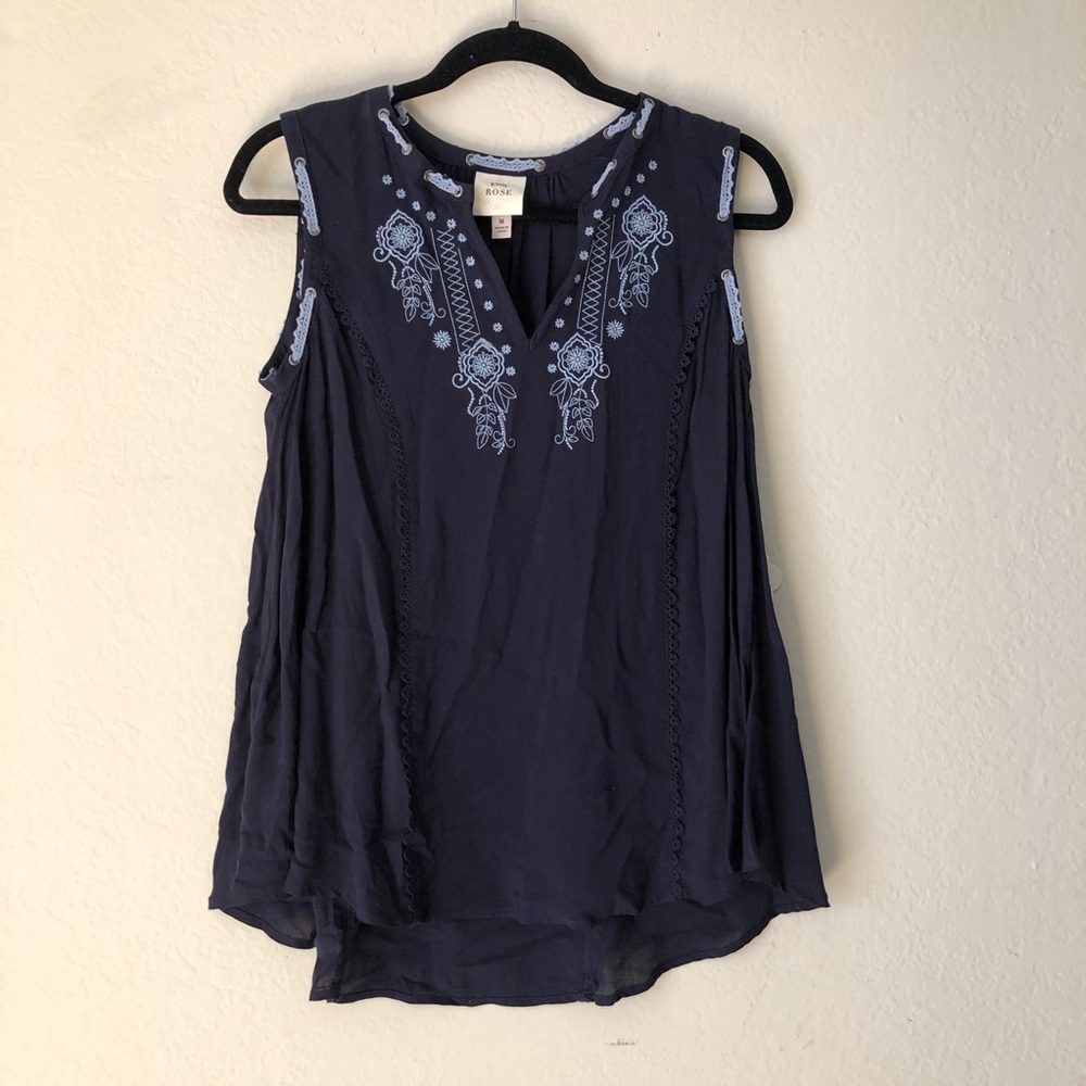 NWT Knox Rose boho tank top